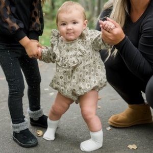 Kate Quinn bubble romper